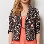 Anthropologie  Hei Hei Tinsley Floral Bomber Jacket Size 2 Photo 0