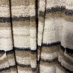 Wishlist Striped Longline Open Front Cardigan Sweater Size Medium Large Photo 4