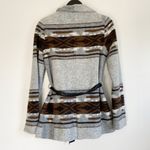 Paige Haylynn Mojave Wool Blend Tie Waist Brown S Photo 4