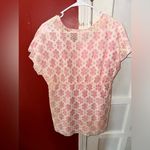 Castaways by Cromper Company Pink Floral Lace Crochet Tunic Top Swim Coverup NWT Photo 9
