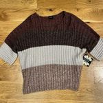 NWT 70% Wool Cliche Sweater Crewneck Wool Mohair Blend Women's Large Photo 1