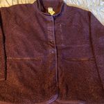 Victoria's Secret VS PINK FLEECE SHERPA BUTTON JACKET Photo 1