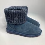 Lamo blue‎ suede ankle boots size 11 Blue Photo 1