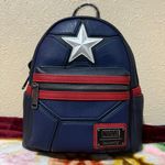 Lounge Fly Captain America  Mini Backpack Photo 0