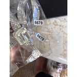 vintage Silver Mesh Buckle Necklace Adjustable Length 16 Photo 1