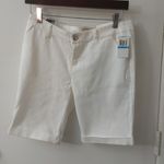 Celebrity Pink White Bermuda Shorts 9 NEW Nautical Classic Preppy Summer Casual Photo 0