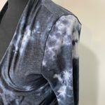 #113 ECHO MALIBU yoga wrap top Blue Size M Photo 4