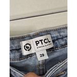 PTCL Flared Blue Jeans Distressed Size 29 Stretch Nordstrom NWT Photo 6
