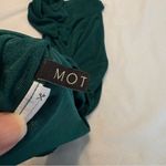 Motf Green Halter Style Top Size Large (runs small) Thin Material Office Photo 4
