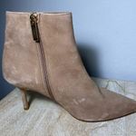 L'Agence L’Agence Aimee II Booties tan suede stiletto ankle boots 39.5 Photo 6