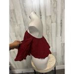 Heart & Hips Red flare blouse Photo 5