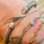 David Yurman  Bracelet Cable Pearl Photo 0