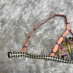 Victoria's Secret Victoria’s Secret Triangle Boho Bikini Mixed Prints Sz Small Photo 4