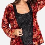Johnny Was Billie Sequin Trim Velvet Kimono Jacket NWT Photo 4