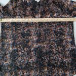 Decree  V-Neck Tunic Top Women Large Abstract Boho Indie Dark Academia Artistic Photo 9