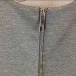 Calvin Klein  Gray Sleeveless Exposed Zip Knee Length Dress 4 Photo 5