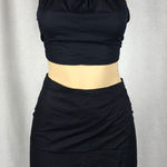 Zuliana Size Small 100% Rayon Black Beach Skirt Set. New Without Tags. Photo 0