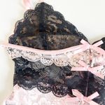 Edikted  Womens Whimsigoth Coquette Cara Sheer Lace Open Back Top Size XS Photo 3