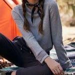 Free People Movement  grey cropped waffle knit  Photo 0