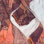 NWT divine heritage paisley orchid mini dress s Orange Photo 8