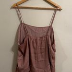 Old Navy Satin Lounge Tank Top in Pink Salt Size 2X NEW WITH TAGS Photo 5