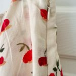 Farm Rio Cherry Print Linen Blend Skort, Size XL Photo 10