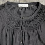 Ramy Brook New!  Clarinda Smocked‎ Drop Waist  Mini Dress Black Sz XXS $425 Photo 4