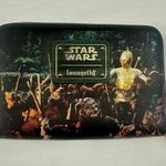 Lounge Fly  Star Wars Scenes Return Of The Jedi Zip Around Wallet NWOT Disney Gift Photo 0