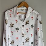 Ted Baker  Simma Floral Printed Woven Shirt in White - Size 6 Photo 3