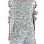 143 Story  by Line Up grey and lavender long sleeve blouse Photo 2