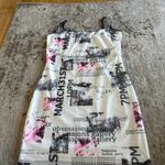 Princess Polly  High Low Dress - Black and White Photo 2