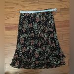Ralph Lauren - Brown and Pink Asymmetrical Midi Skirt Size 4 Photo 4