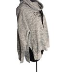 Calvin Klein  Women’s Sweatshirt Top Cowl Neck Heather Gray Sweatshirt Hi-Lo XL Photo 2