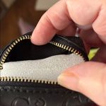 Guess  Black Pouch with Gold key ring Photo 3