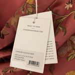 Zimmermann NWT Cavalier pink floral Flounce skirt in Rosa floral jacquard Photo 8