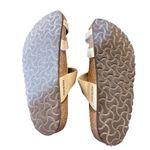 Birkenstock  Womens Mayari Birko-Flor Grace‎ Pearl White GUC Size 39 US 7/8 Boho Photo 4