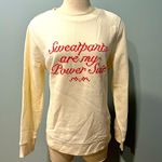 Style & Co NWT Antique Cream Sweatpants are My Power Suit Graphic Sweatshirt XL Photo 1