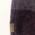 Koru New Zealand Merino Possum Fur Silk Soft Cozy Sweater Size large Purple Photo 4