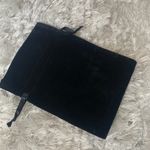 Velvet Jewelry Travel Storage Bag Like New 5 x 7" total Black Photo 3