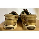 SPERRY TOPSIDER Boat Shoes Plaid Fabric Brown Multi Women's US 8 Photo 6