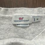 Vineyard Vines Wool & Cashmere Gray Sweater with Ruffle sz Medium Photo 1