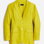J.Crew Drapey long Parke blazer in cupro blend BG324 Photo 0