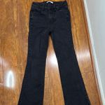 NINE WEST Classic Black Flared Women's Jeans Size 4 Photo 0