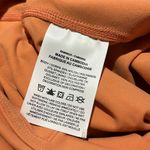 Nike NWT Women's Yoga Luxe Eyelet Dri-FIT 7/8 Legging Healing Orange L Photo 8