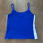 Michael Kors Workout Gym Yoga Tank top XL Blue/White Blue Photo 0
