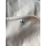 Women's Cream Long Open Cardigan 2 large front pockets size small Photo 4