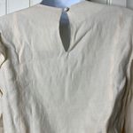Etophe studios NWT! Etophe Sudios Creme Linen Dress with Wrap Skirt Size Small Photo 5