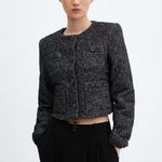 Mango Pocket Tweed Jacket Photo 7