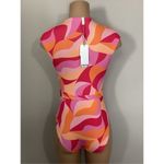 Sanctuary New.  colorful Geometric one piece. Small. Retails $125 Photo 6
