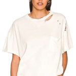 Free People Oversized White Tee Photo 0